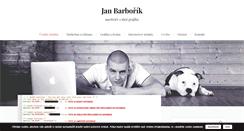 Desktop Screenshot of janbarborik.cz